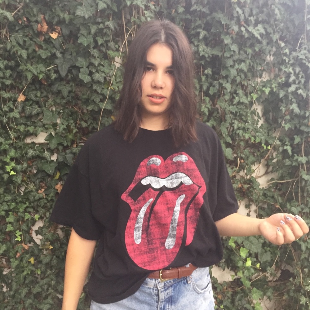 The Rolling Stones band tee